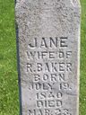 Record image of Jane Baker (born Mounsey)