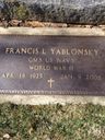 Record image of Francis Leonard Yablonsky