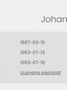 Record image of Johan Valdemar Forsell