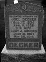 Record image of Lucy Jane Decker (born Brooks)