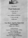 Record image of Paul (Per PAUL) Isaksson