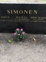 Record image of Aino Maria Simonen (born Jäntti)