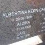 Record image of Albertine Fritz Kern (born Weimer)
