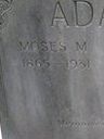 Record image of Moses M. ADAMS