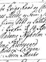 Record image of Henriette Sophie Baden (born Heide+Jacob Christian Baden)