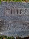 Record image of Mary E Thies (born Kahler)
