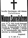 Record image of Magnus Magnusson Saarelainen