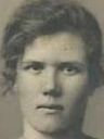 Record image of Hilja Tamminen (born Lenkkeri)