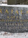 Record image of Amanda Samuelintytär Rajala (born Rosala Murtomäki)