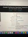 Record image of Jose Guillermo Sanchez Camacho