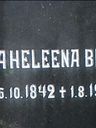 Record image of Maria Helena Erikintytär Brunila (born Buckhoff/Yrjölä)