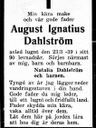 Record image of August Ignatius Dahlström
