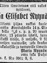 Record image of Kaisa Liisa Ollintytär Ryynänen