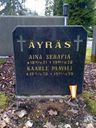 Record image of Anna (Aina) Serafia Kallentytär * Äyräs (o.s. Salmelin)