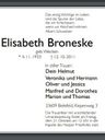 Record image of Elisabeth Broneske (born Wecken)