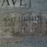 Record image of Mary Elizabeth HARGRAVE (born SHEFFIELD)