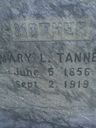 Record image of Mary Louisa Tanner (born Van Valkenberg)
