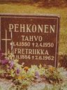 Record image of Erika Karlsdotter Pehkonen (born Willman)