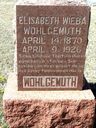 Record image of Elizabeth Wohlgemuth (born Wiebe)