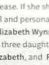 Record image of Elizabeth Wynne (born Dewberry)