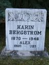 Record image of Alexander Henrik "Alex" Bergstrom (o.s. Bergström)