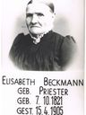 Record image of Elisabeth Beckmann (geb. Priesters)