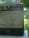 Record image of Jean McCulloch (born Brown)