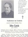 Record image of Ida Link (born Möller)