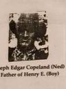 Record image of Joseph Edgar 'Pa Ned' Copeland