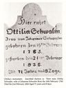 Record image of Maria Ottilia Magdalena Schwalm (geb. Bobb)