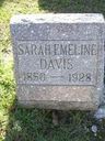 Record image of Sarah Emeline Davis (born Levan)