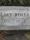 Record image of Mary Magdelena Roler (born Trobaugh Roler)
