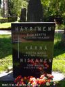 Record image of Marketta Maria Kallentytär eli Margaretha Maria Carlsson "Reeta Maria" Niskanen (born Kyllönen)