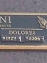 Record image of Dolores PASINI (born Jones)