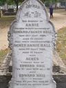 Record image of Agnes Hall (born Mackie)