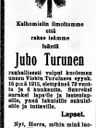 Record image of Juho Johan Ollinpoika Turunen