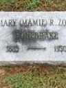 Record image of Mary Rebecca Bonebrake (born Zody)
