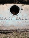 Record image of mary bader (born stuber)