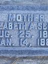 Record image of Elisabetha (Elizabeth) Schenk (geb. Aeschbacher)