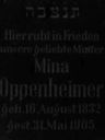 Record image of Minna "Mina  Mayer Maier" Oppenheimer (geb. Meier)