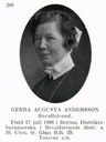 Record image of Gerda Augusta Wahlgren (born Alexandersson)