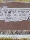 Record image of Ruth Afton Monsen (born Petersen)
