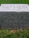 Record image of Henry Brooks Saxton