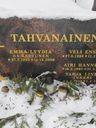Record image of Emma Lyydia Tahvanainen (born Kettunen)