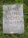 Record image of Anna M. Michel (geb. Happel)