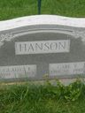 Record image of Gladys Elvina Hanson (born Nelsestuen)