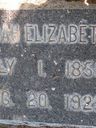 Record image of Sarah Elizabeth Daniels (born Spaulding)