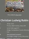 Record image of Christian Ludwig Rubin