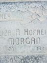 Record image of Eliza Ann Morgan (født Hofheins)