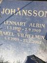 Record image of RAKEL Vilhelmina JOHANSSON (born Knuts)